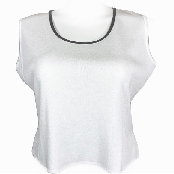 Ming Wang Tops - MING WANG sleeveless top size XL